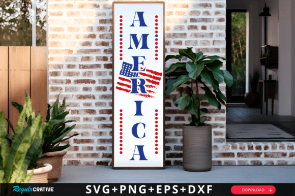 America Svg, American Flag Svg Graphics
