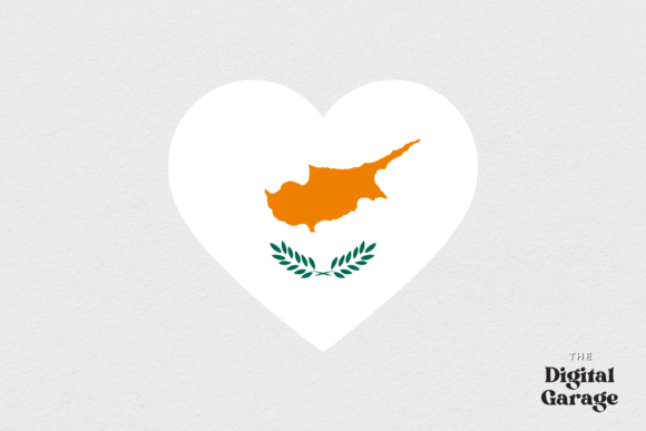 Cyprus Flag, Cyprus Heart SVG PNG