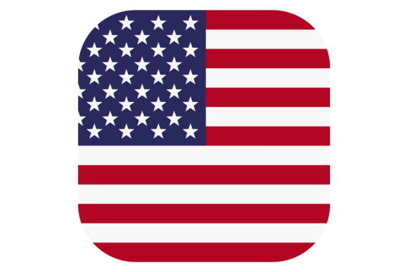 Patriotic Badge with American Flag Red B: Graphics & Crafts