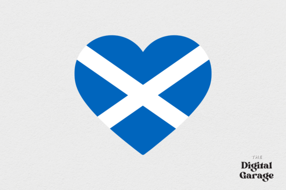 Scotland Flag, Scotland Heart SVG PNG