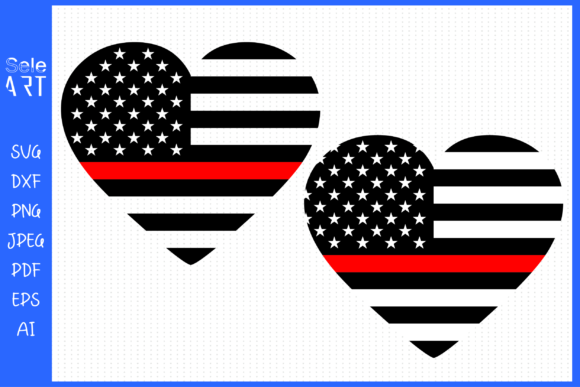 Thin Red Line American Flag